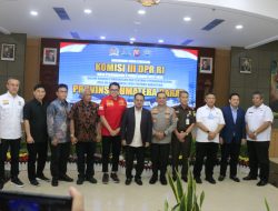 Komisi III DPR RI Kunjungan Kerja ke Polda Sumbar, Disambut Kapolda, Kajati dan BNNP Sumbar