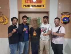 Satreskrim Polres Sawahlunto Tangkap Terduga Pelaku Pencurian di Mesjid Al-Falah Muaro Kalaban