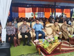 Wakili Kapolres, Kasubbag Kerma Polres Dharmasraya hadiri acara Panen Hadiah Simpedes