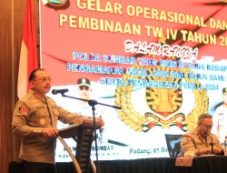 Kapolda Sumbar pimpin GO Bulanan
