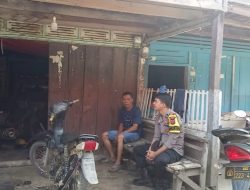 Bhabinkamtibmas Polsek Koto Baru Minta Warga sampaikan Informasi Sekecil Apapun