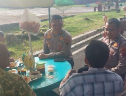 Sambil Ngopi Pagi, Kabag Ops Polres Agam Tampung Curhatan Hati Masyarakat