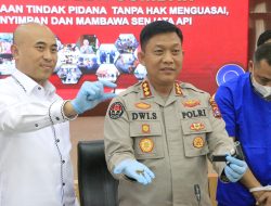 Tangkap Pelaku Penipuan, Ditreskrimum Polda Sumbar sita Satu Pucuk Senpi