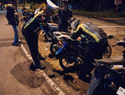 Operasi Keselamatan Singgalang 2023, Polres Pasaman Barat Lakukan Penertiban Knalpot Brong dan Antisipasi Balap Liar