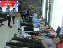 Donor Darah Polda Sumbar, Kabid Humas Polda Sumbar: 220 Kantong Darah Diserahkan ke PMI