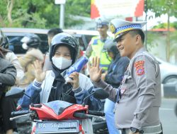 Ditlantas Polda Sumbar Kampanye Keselamatan Berlalu Lintas