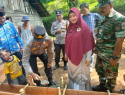Polres Agam Kembali Dukung Program Bedah Rumah Tahap 2 Warga Kurang Mampu