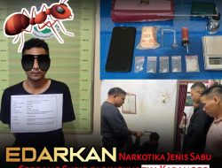 Tim Karanggo Ringkus pengedar Narkotika, Lima Paket Sabu Diamankan