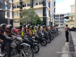Jaga Kamtibmas saat Ramadhan, Ditsamapta Polda Sumbar gelar Patroli