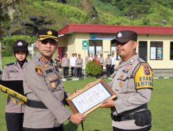 Jadi Problem Solving Perkara Tanah Warisan, Bripka Afriandi Diganjar Penghargaan oleh Kapolres Padang Panjang