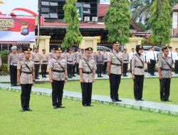 Kapolres Pasaman Barat Pimpin Upacara Sertijab Wakapolres, Kapolsek Pasaman dan Kapolsek Talamau