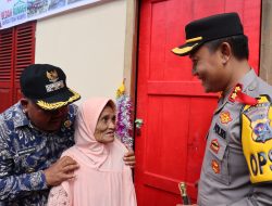 Polisi Peduli, Polres Pasaman Barat Bedah Rumah Warga di Nagari Rabi Jonggor