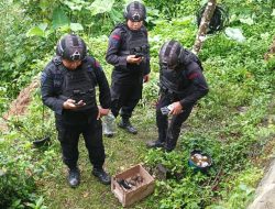 Warga Silaing Atas temukan Granat Nanas dan Sekotak Amunisi Peluru Aktif