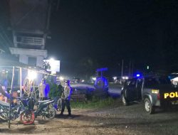 Polsek Sungai Rumbai turunkan Personil Patroli sepanjang jalan Lintas Sumatera