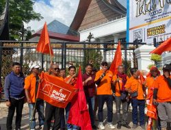 Dikawal Dirintelkam Polda Sumbar Kombes Pol Sunarya, Aksi Buruh di Sumbar Kondusif