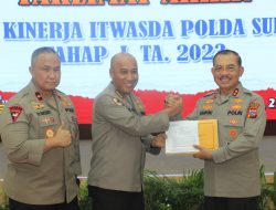Taklimat Akhir Audit Kinerja Itwasda Polda Sumbar Tahap I T.A 2023