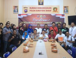 Bidhumas dan Ditintelkam Polda Sumbar Jalin Kemitraan dengan Jurnalis