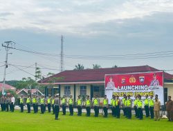 Polres Dharmasraya Gelar Apel Launching Pembentukan Polisi RW