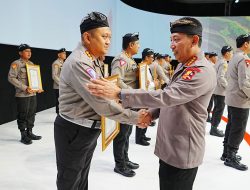 Tinggi dalam Pencapaian PNBP, Dirlantas Polda Sumbar diganjar Penghargaan dari Kapolri
