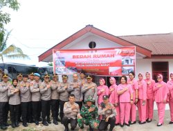 Kapolda Sumbar hadiri Anjangsana Bedah Rumah, Bentuk Kedekatan Pimpinan dengan Anak Buah