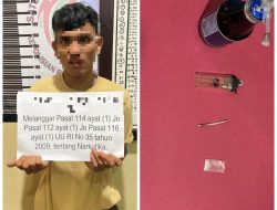 Polisi kembali ringkus satu orang Pelaku Pengedar Narkoba di Kabupaten Dharmasraya
