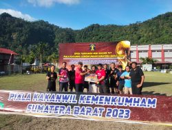 Tim Wartawan Raih Juara Tiga Kemenkumham Cup 2023