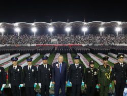 Bikin Bangga, 3 Anggota Polri Diwisuda Langsung Presiden Erdogan Usai Ikuti Pendidikan 2 Tahun di Turki