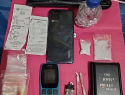 Terlibat penyalahgunaan Narkotika, Satresnarkoba Polres Dharmasraya ringkus Empat Pelaku