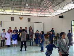 Silaturahmi ‘Minggu Kasih’, Polres Tanah Datar sampaikan Imbauan Kamtibmas