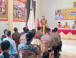 Kapolres Dharmasraya Resmikan Kampung Tangguh Anti Narkoba