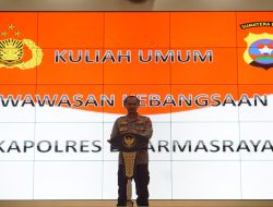Kapolres Dharmasraya berikan Kuliah Umum Wawasan Kebangsaan