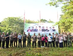 Kapolda Sumbar pimpin Tanam Pohon serentak di Padang: “Polri Lestarikan Negeri, Penghijauan Sejak Dini”