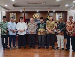 KPU Sumbar silaturahmi ke Polda Sumbar, Ini yang Dibahas