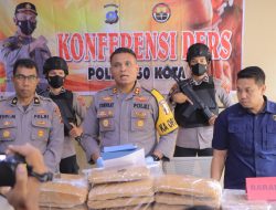 Berhasil Ungkap Narkotika, Polres 50 Kota gagalkan Peredaran 54,1 Kg Ganja
