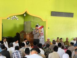 Jumat Curhat, Polres Dharmasraya berikan Pesan Kamtibmas