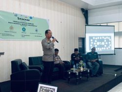 Kapolres Dharmasraya berikan sosialisasi di Kampus Unand III