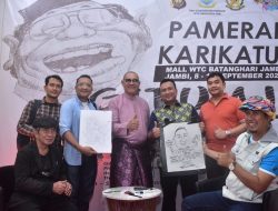 Pameran Karikatur Resmi Ditutup, Ini Pesan Polda Jambi dan Sespim Lemdiklat Polri