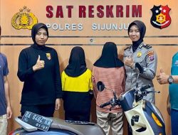 Polres Sijunjung amankan Dua Remaja Putri dibawah Umur, Ini Kasusnya