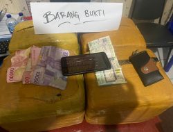 Bawa Ganja 20 KG, Pria Asal Tanah Datar Diamankan Polisi