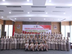 Kapolda Sumbar Pimpin Upacara Kenaikan Pangkat PNS Polda Sumbar