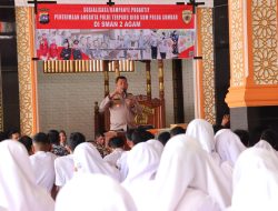 Tegaskan Bahwa Penerimaan Anggota Polri Itu Tidak Dipungut Biaya, Biro SDM Polda Sumbar Gelar Sosialisasi
