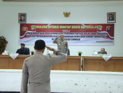 Polda Sumbar gelar Lat Pra Ops Mantap Brata Singgalang 2023-2024
