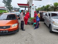 Cegah Penyelewengan BBM Bersubsisi, Kapolres Pasaman Barata Tinjau Penyaluran dan Pendistribusian BBM Di Beberapa Titik SPBU