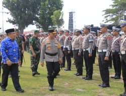 Pimpin Apel Gelar Pasukan OMB Singgalang 2024, Kapolda Sumbar : Kita Siap Ciptakan Pemilu Damai di Sumbar
