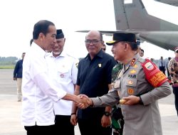 Kunker ke Sumbar, Kapolda Sumbar sambut Kedatangan Presiden RI
