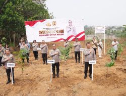 SSDM Polri Gelar Bakti Sosial, Bakti Kesehatan, Tanam Pohon dan Akan Bangun Sekolah SMA Taruna Bhayangkara di Gunung Sindur Bogor