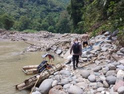 Cegah PETI di Wilkum Polres Pasaman Barat, Polsek Talamau Gelar Patroli Tambang Emas Ilegal