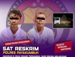 Satreskrim Polres Payakumbuh ringkus Kawanan Pencurian
