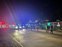 Polres Dharmasraya Gelar Patroli Gabungan 3 Pilar untuk Meningkatkan Keamanan dan Ketertiban