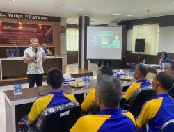 Pakar Komunikasi dan Motivator Nasional, Aqua Dwipayana Motivasi Personel Ditpolarud Polda Sumbar; Tingkatkan Komunikasi Polri